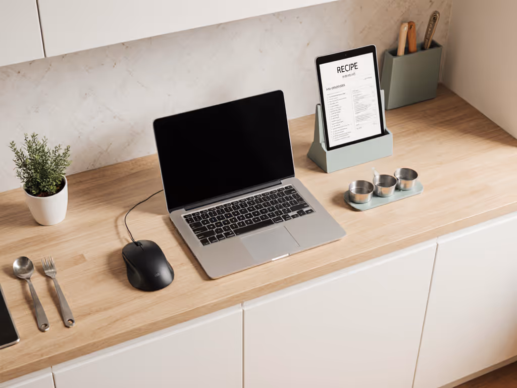 hybrid_kitchen_office_workspace_overview_with_laptop_and_recipe_stand