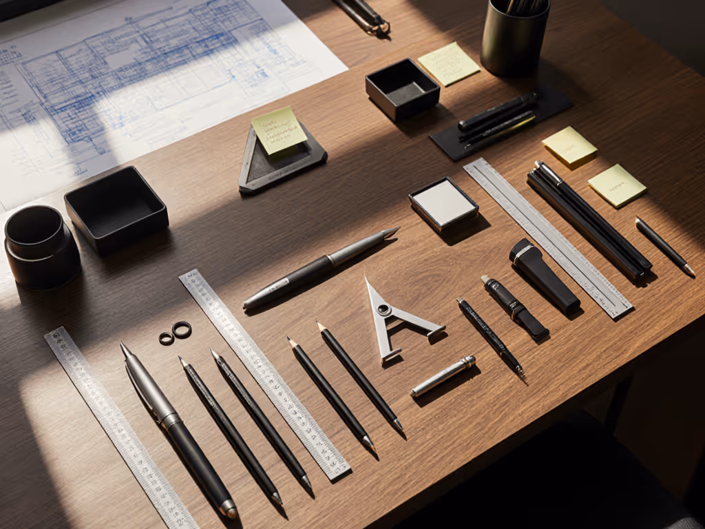Japanese Stationery Tools: Dimension-Verified Desk Fit