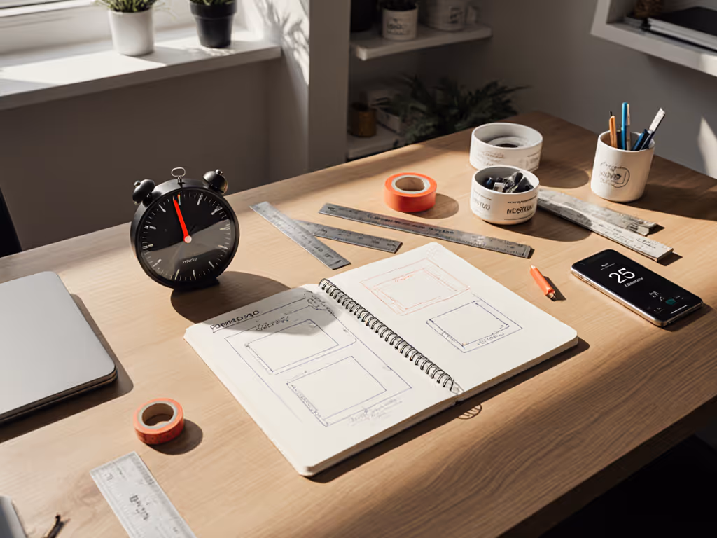 Pomodoro Desk Kits: No-Guess Productivity Setups