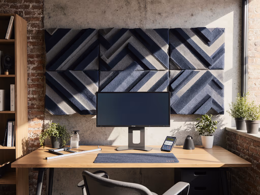 Workspace Acoustics: Calibrate Noise for Focus